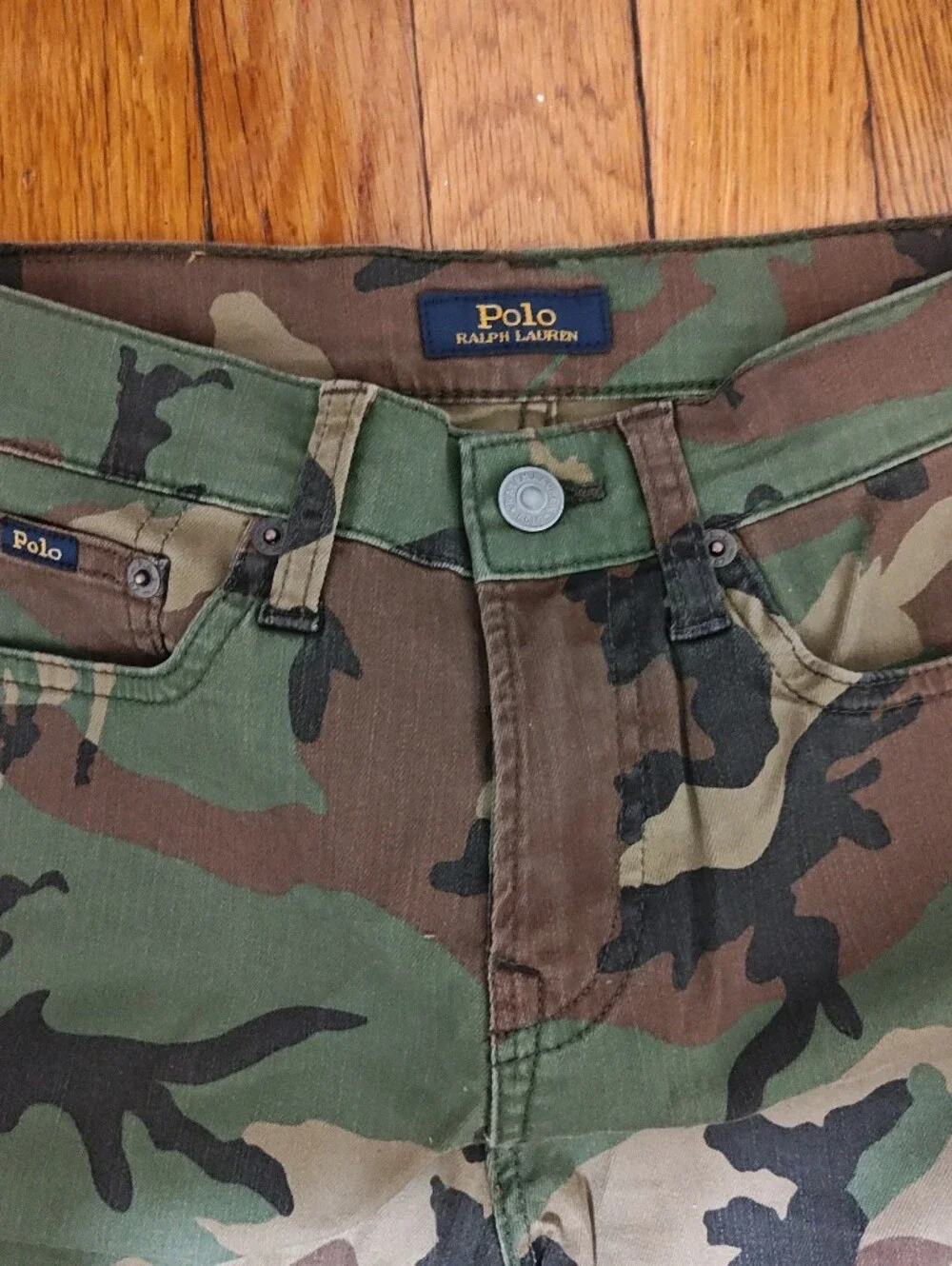 Polo Ralph Lauren Boys Sullivan Slim Camo Jeans Size 12 (150/63) Camouflage kids